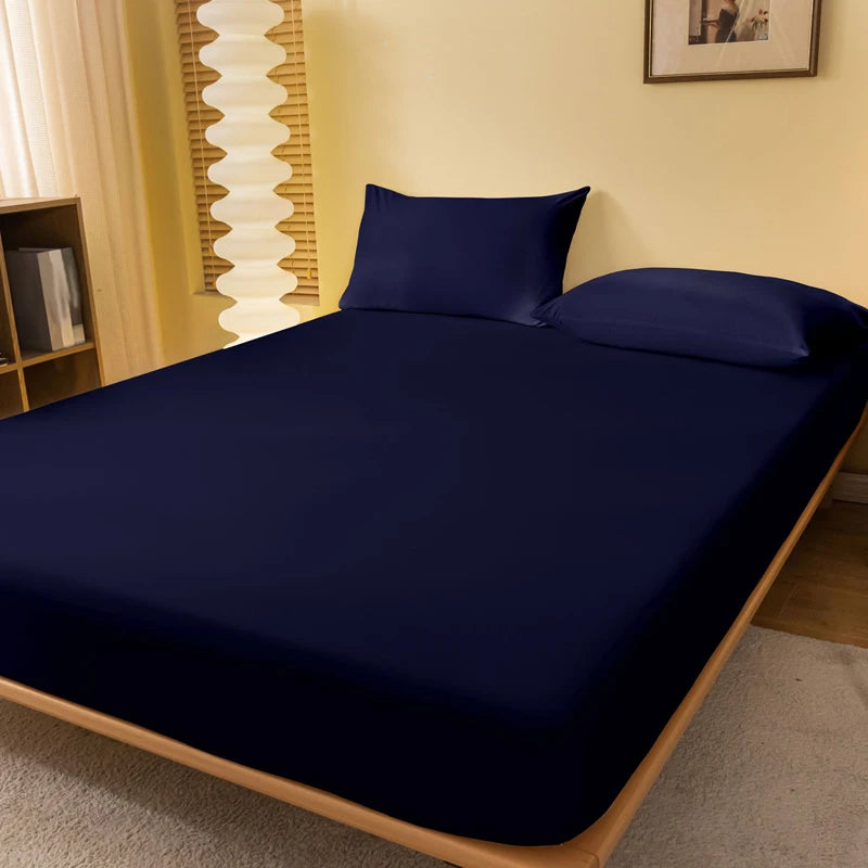 Folha de Cama Matte Solid Color - Capa para Quarto, Cama sem Fronhas