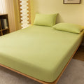 Folha de Cama Matte Solid Color - Capa para Quarto, Cama sem Fronhas