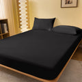 Folha de Cama Matte Solid Color - Capa para Quarto, Cama sem Fronhas