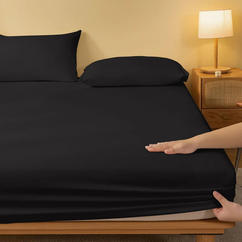 Folha de Cama Matte Solid Color - Capa para Quarto, Cama sem Fronhas